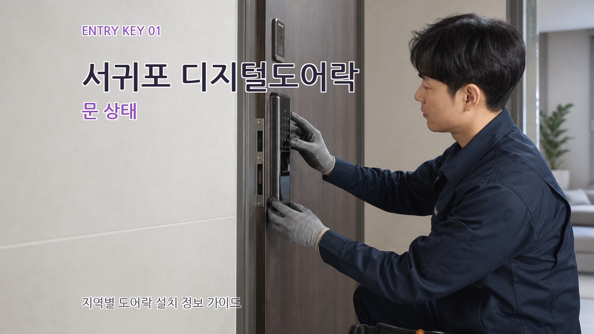 서귀포 디지털도어락