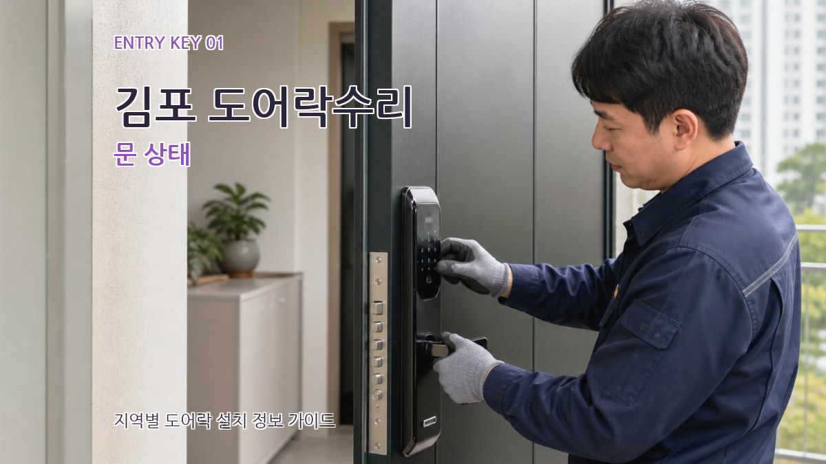 김포 도어락수리