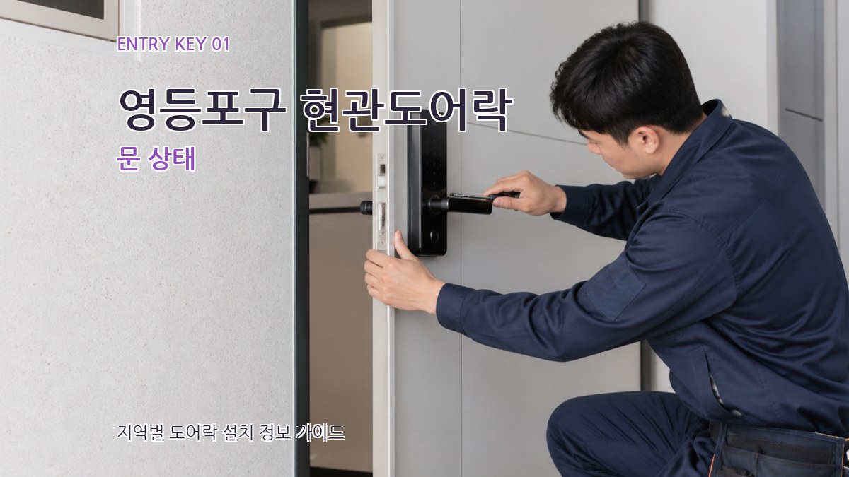 영등포구 현관도어락
