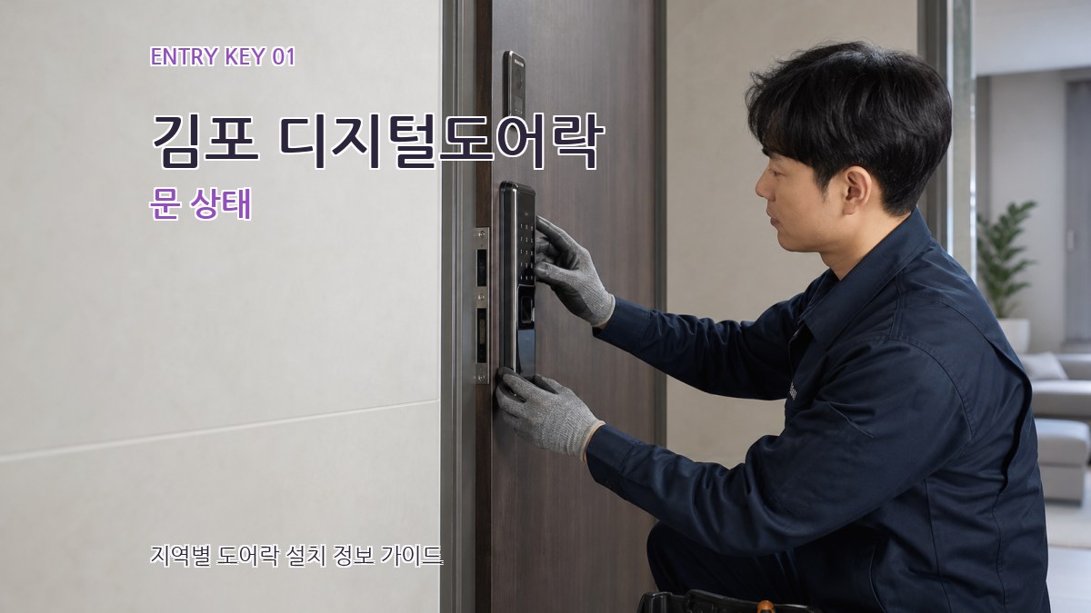 김포 디지털도어락