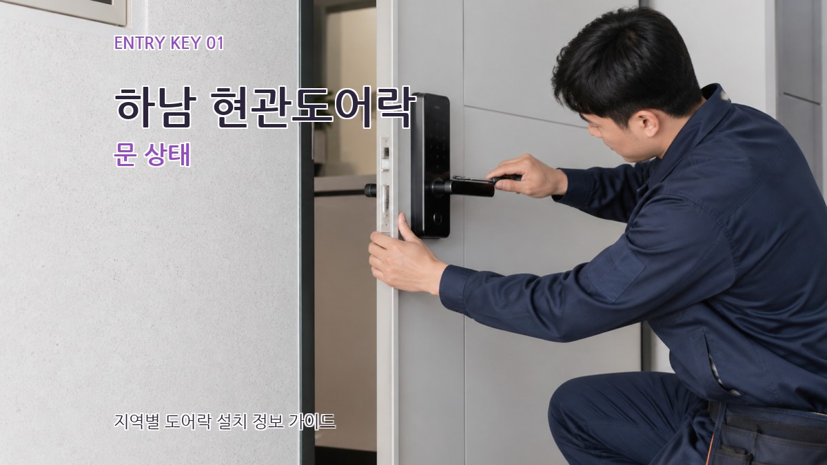 하남 현관도어락
