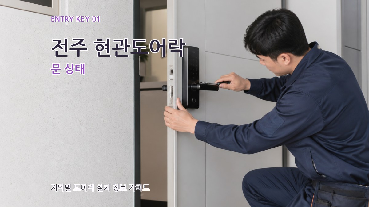 전주 현관도어락