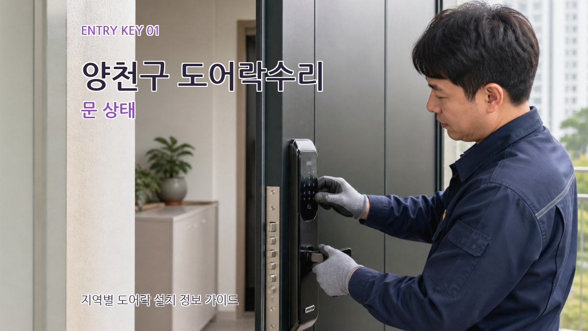 양천구 도어락수리