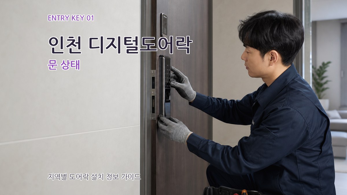 인천 디지털도어락