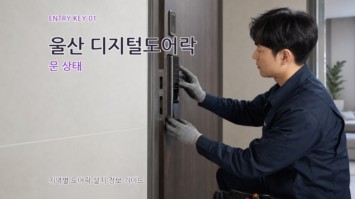 울산 디지털도어락