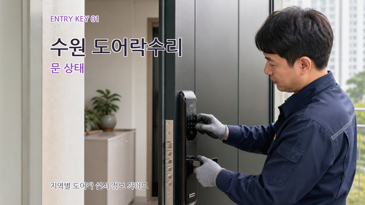 수원 도어락수리