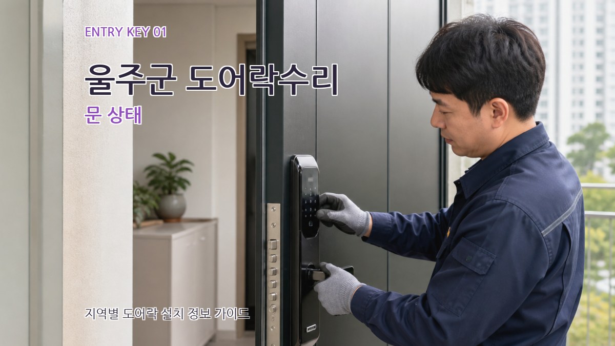 울주군 도어락수리