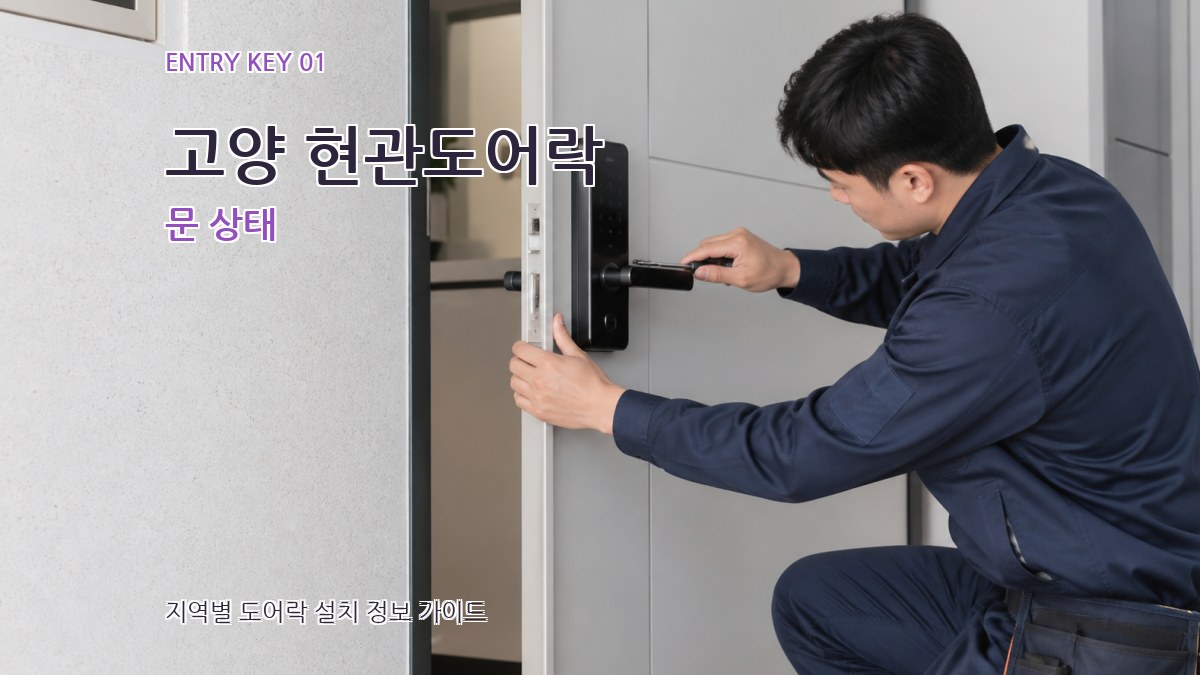 고양 현관도어락