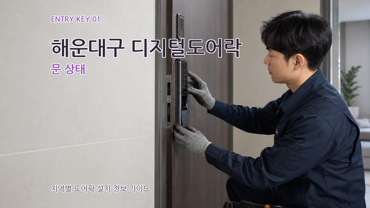 해운대구 디지털도어락